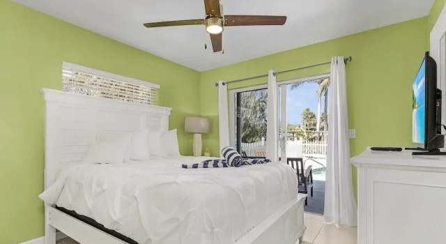 5535 Casa De Lujo: Heated Pool W/ Water Views 4 Bedroom Home, Забронировать Дом для отпуска Отели Fort Myers Area с бассейном, Бассейн
