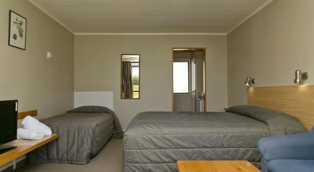 Студия с балконом Turangi Bridge Motel