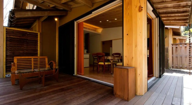 Номер Executive с балконом и с видом на сад Meigetsuso