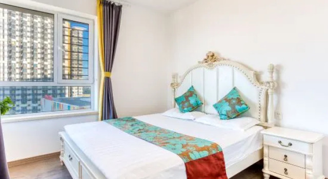 Люкс с 2 комнатами с видом на море Yingkou wanke happy multi Sea View Apartment