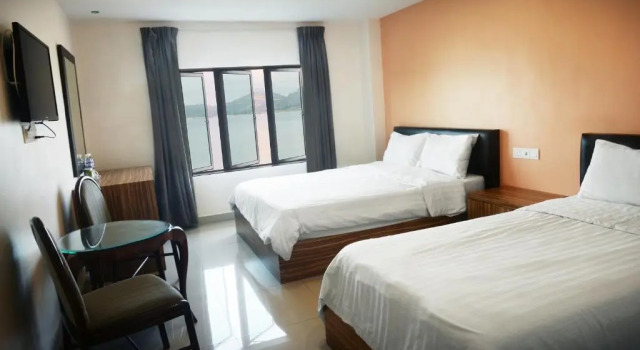 Camera familiare Standard con vista mare Brezza Hotel Lumut