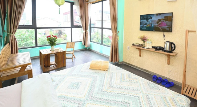 Двухместный номер Superior с балконом и с видом на город Sunny Hanoi Homestay