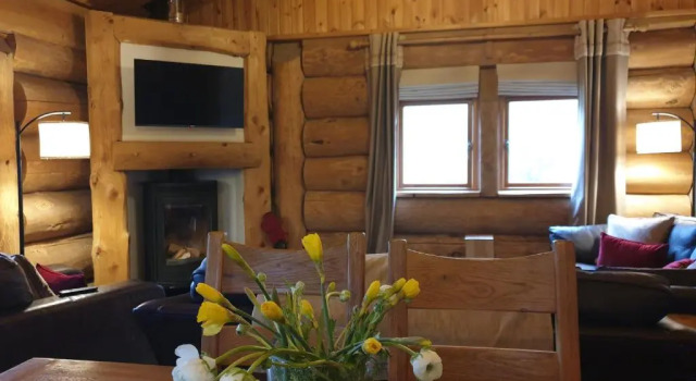 Шале с 3 комнатами Newland Valley Log Cabins