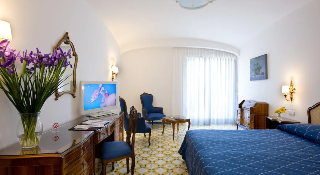 Двухместный номер Superior с балконом и с видом на сад Grand Hotel La Favorita