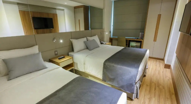 Трёхместный номер Deluxe Hotel Atlântico Travel Copacabana