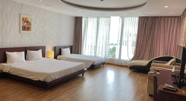 Номер Deluxe с видом на реку Kim Tho Hotel