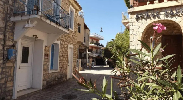Апартаменты Beautiful Studio in traditional Afytos Halkidiki-UVC sterilized