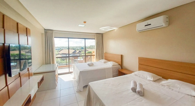 Lindos apartamentos no Eco Resort, Забронировать Курортный отель Отели Тамандаре с парковкой, рядом с Пляж Карнейрос, Парковка