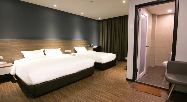 Standardní Třílůžkový pokoj V Plus Hotel Ipoh