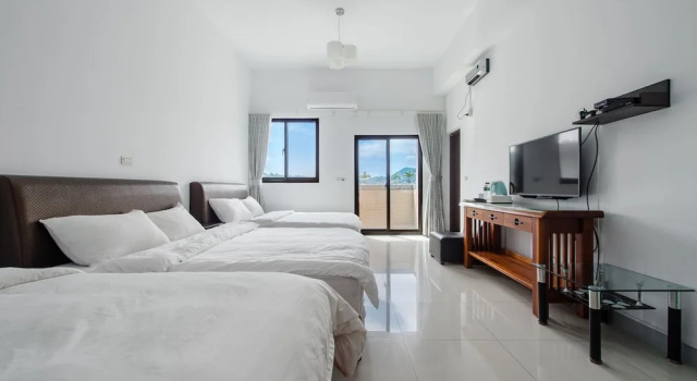 Standard Familie Zimmer mit Balkon Quan Ming B&B