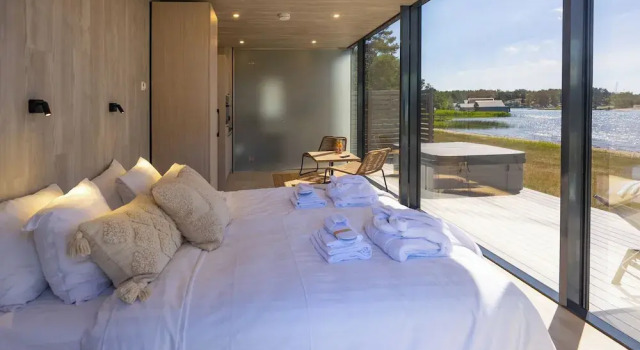 Tweepersoonssuite uitzicht op de oceaan Käringsund Resort