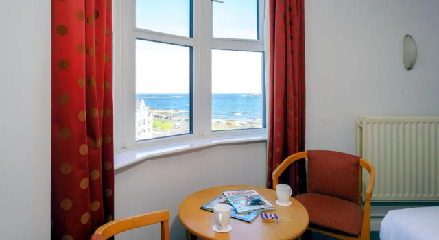 Двухместный номер Standard с видом на море Portrush Atlantic Hotel