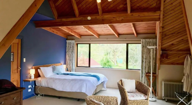 Номер Standard с видом на реку Murchison Lodge