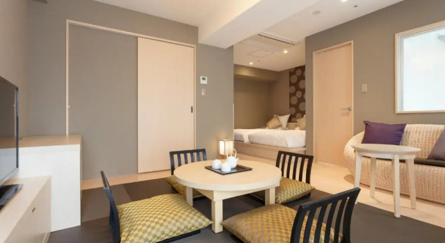 Номер Modern Japanese Superior Osaka View Hotel Honmachi