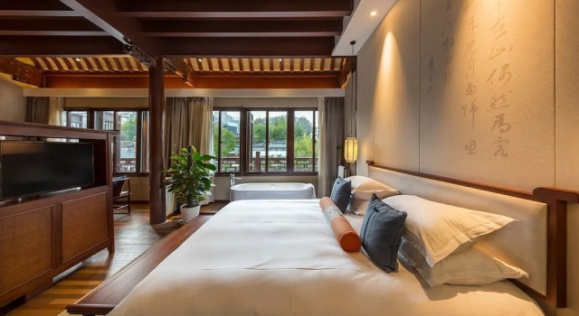 Номер Premier SSAW Boutique Hotel Nanjing Qifeng Confucius House