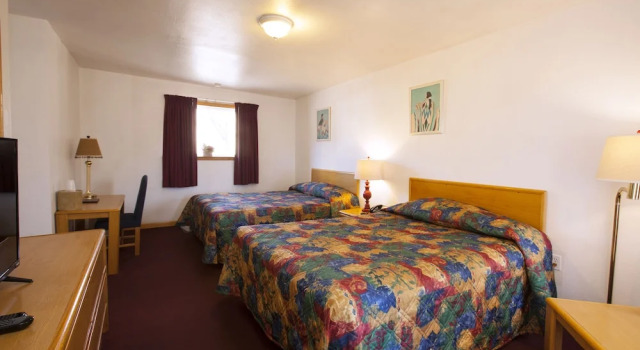 Четырёхместный номер Deluxe Park Row Lodge