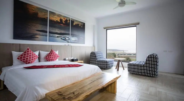 Camera doppia Standard con balcone e con vista mare Hsu One One B&B