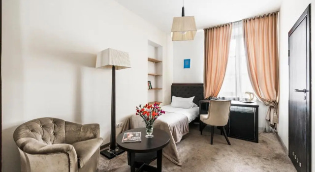 Одноместный номер Standard Отель Amberton Cozy Hotel Каунас