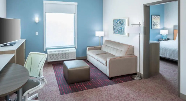 Двухместный люкс c 1 комнатой Home2 Suites By Hilton Orlando Airport