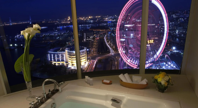 Двухместный номер Luxury Ocean с видом на залив The Yokohama Bay Hotel Tokyu