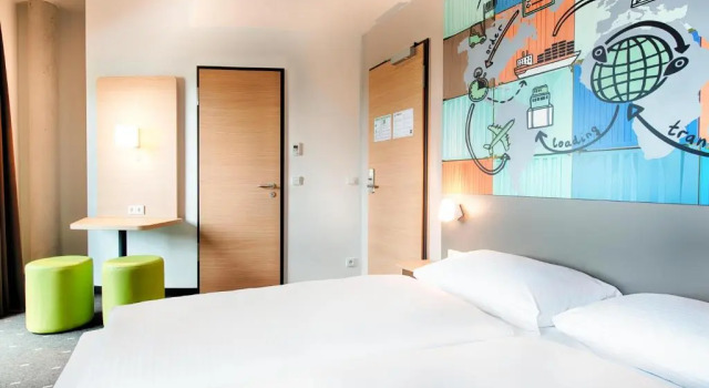 Одноместный номер B&B Hotel Stuttgart-Neckarhafen