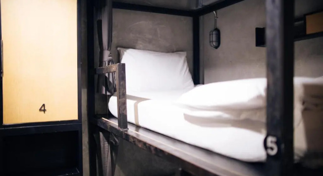 Кровать в общем номере BED STATION Hostel Ratchthewi