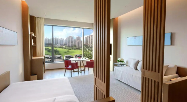 Одноместный номер с видом на город Hyatt Regency Zhuzhou