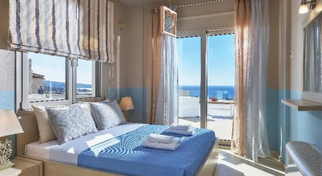 Апартаменты Deluxe с красивым видом из окна Elkysti Crete