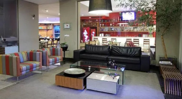 Кровать в общем номере Comfort Hotel Goiânia