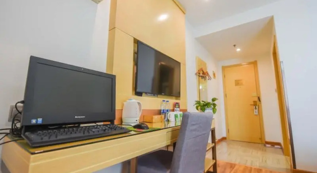 Двухместный номер Standard GreenTree Inn AnHui Ningguo Ningguo Avenue Business Hotel