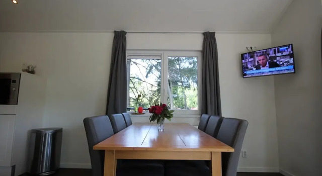 Great chalet with dishwasher, surrounded by forest, Rezervovat Chata Hotely v Salland s bazénem, Bazén