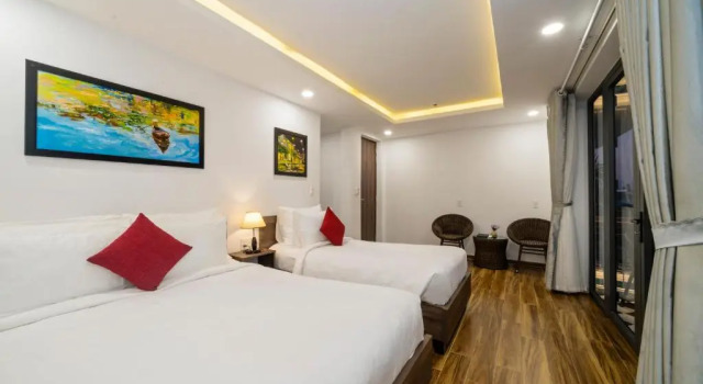Трёхместный номер Deluxe с видом на город The Nam An Villa Hoi An