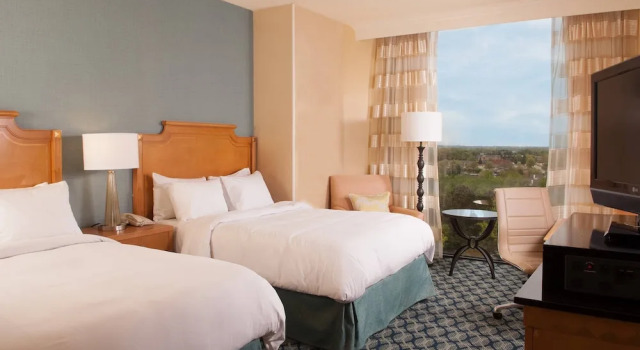 Четырёхместный номер Executive Greenville Marriott