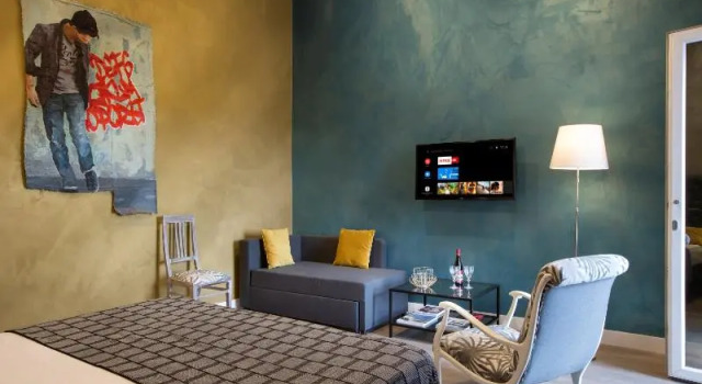 Трёхместный номер Standard с 3 комнатами с балконом Casa Pacifico Pompei
