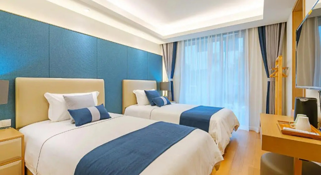 Двухместный номер Standard с видом на сад Hangzhou Ziwei Boutique Homestay