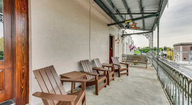 Апартаменты c 1 комнатой с балконом Chic Louisiana Retreat - Balcony & River Views!