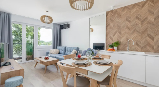 Апартаменты Comfort Seaside Apartamenty Bałtycka 22 Kołobrzeg, parking w cenie