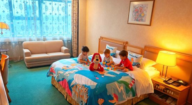 Двухместный семейный люкс Business Weifang Internation Financial Hotel