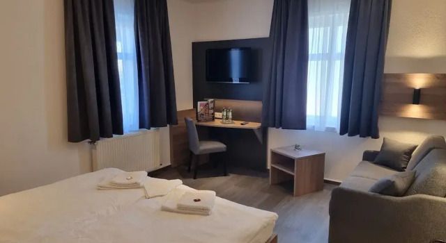 Трёхместный номер Standard Hotel Zum Weserdampfschiff