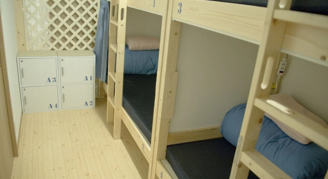 Кровать в общем номере (женский номер) Umbrella House Osaka - Hostel