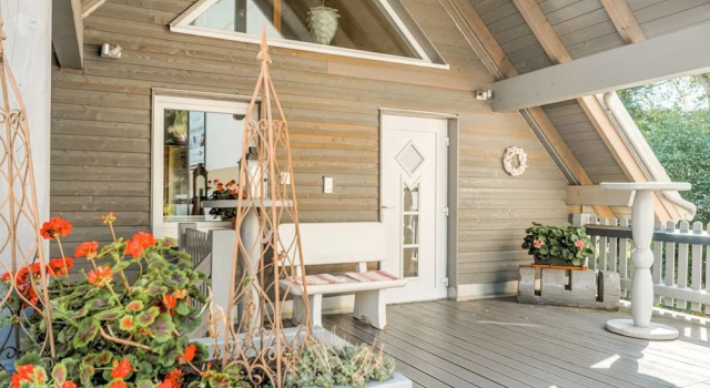 Апартаменты с балконом Ferienhaus in Mohrenbach Uber 2 Etagen