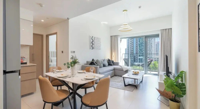 Stylish Urban Living in Burj Royale, Забронировать Апартаменты/квартира Апартаменты Эмирата Дубая, рядом с Дубай Молл, Апартаменты/квартира