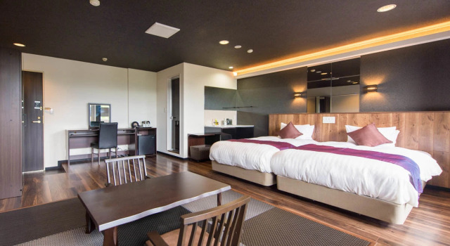 Номер Deluxe LiVEMAX RESORT Aki Miyahama Onsen