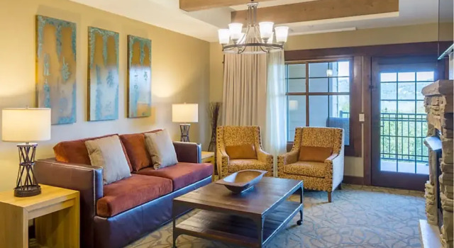 Четырёхместный люкс с 2 комнатами Hilton Grand Vacation Club Paradise Point Hollister