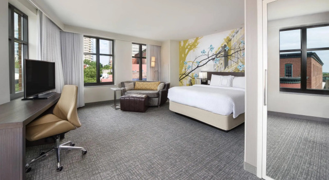 Двухместный номер Standard Courtyard by Marriott Richmond Downtown