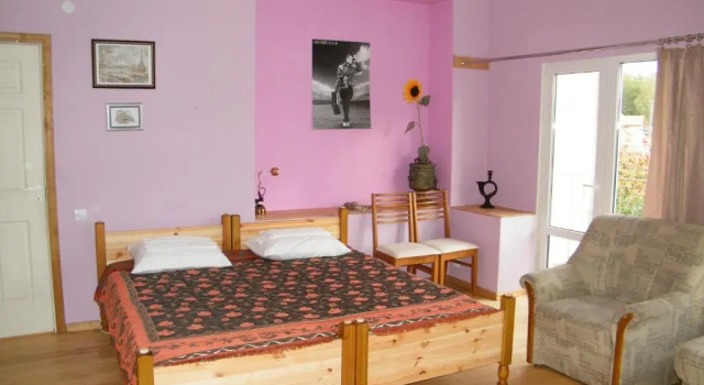 Двухместный номер Standard с балконом и с красивым видом из окна Viesu nams Jūras Bura