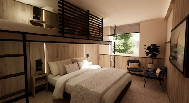 Номер Deluxe Alpine Hotel by SnowWorld