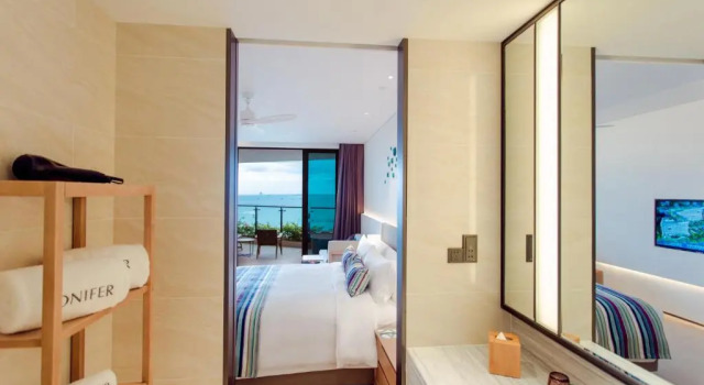Номер Standard с видом на океан Sanya Conifer Resort