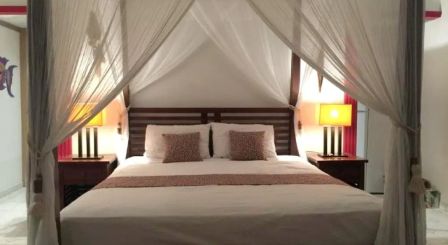 Studio in Saint Francois, With Pool Access and Furnished Garden - 2 km