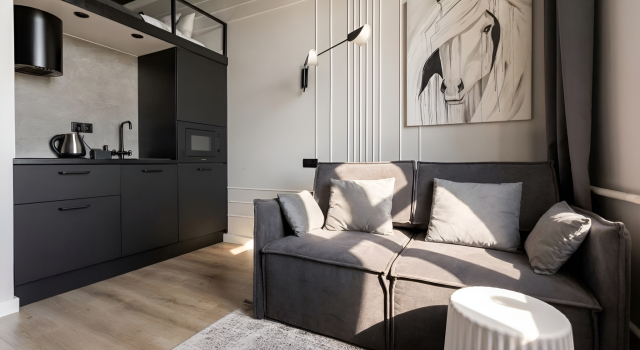 Luxury studio "Komfot24" at VDNKH, Book Apartment Moscow Russia